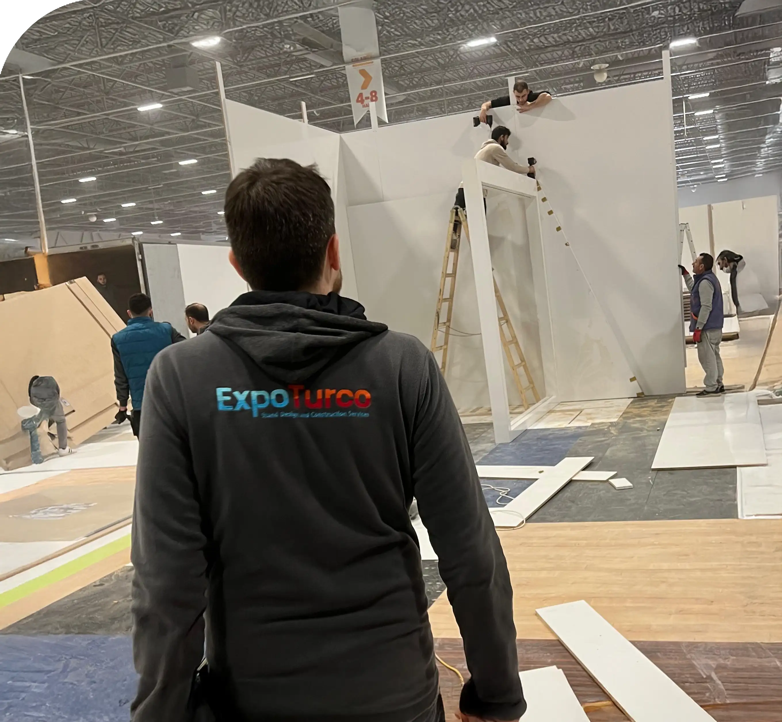 ExpoTurco Stand Design to Reality - Professional Installation Services
