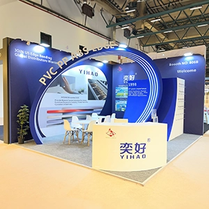 YHAO exhibition stand construction at INTERMOB 2025 in ISTANBUL, TURKEY