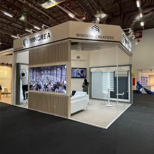 WINCREA exhibition stand construction at R+T TURKEY 2025 in UNKNOWN, TURKEY