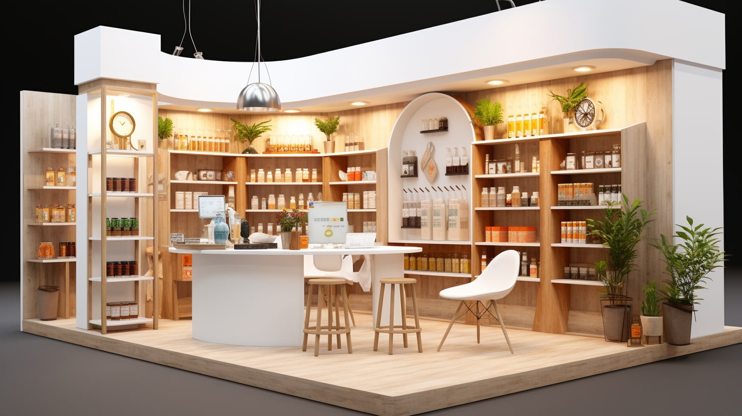 pharmacy stand design