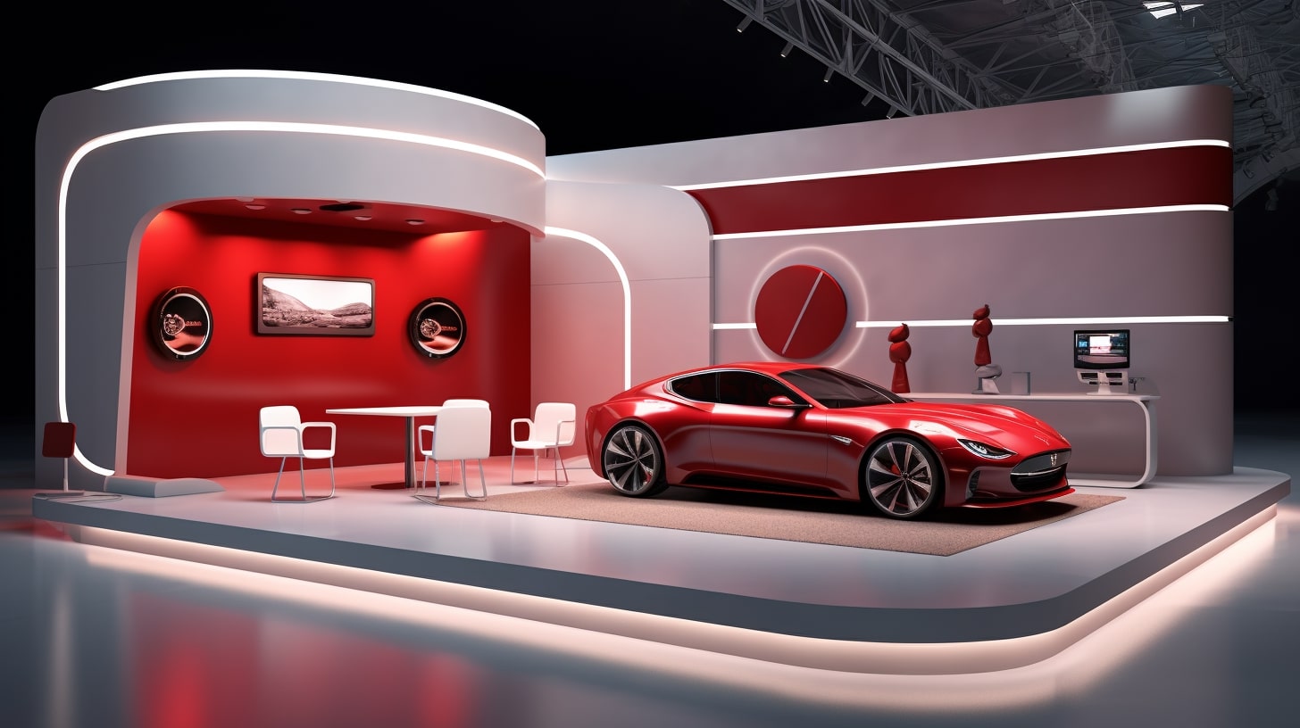 automotive stand design in italy